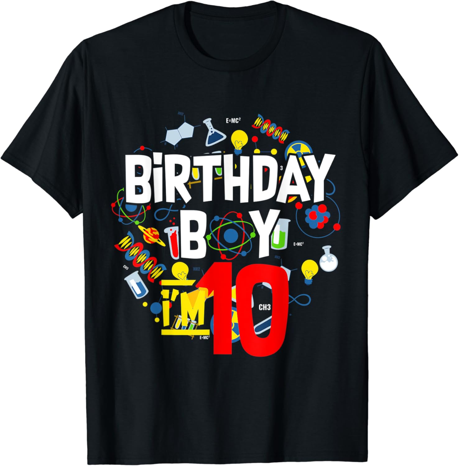 Birthday Boy I'm 10 Years Old Gifts 10th Birthday TShirt Amazon.co